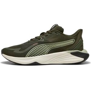 PUMA Unisex Pwr Hybrid Tr Cross Trainer, Mörk oliv Lux armé lysande röd varm vit, 45 EU PUMA Unisex Pwr Hybrid Tr Cross Trainer, Mörk oliv Lux armé lysande röd varm vit, 45 EU