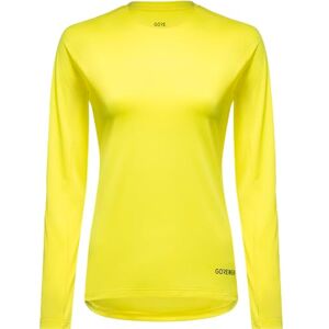 GORE WEAR Everyday Long Sleeve Shirts, Tröja dam, Washed Neon Yellow, 36 GORE WEAR Everyday Long Sleeve Shirts, Tröja dam, Washed Neon Yellow, 36