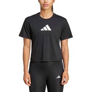 adidas Kobiety Workout Essentials Big Performance Logo Training T-Shirt, Black, XXS adidas Kobiety Workout Essentials Big Performance Logo Training T-Shirt, Black, XXS