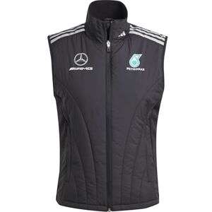 adidas Kvinnor MERCEDES AMG PETRONAS FORMULA ONE TEAM MECHANICS VEST WOMEN, black/REFLECTIVE SILVER, S adidas Kvinnor MERCEDES AMG PETRONAS FORMULA ONE TEAM MECHANICS VEST WOMEN, black/REFLECTIVE SILVER, S