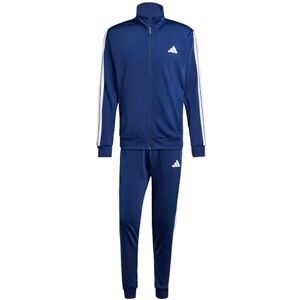 adidas herr Sportswear Basic 3 Stripes Tricot Track Suit, Dark Blue, XL