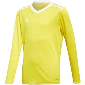 adidas unisex barnbord 18 Jersey Ls Jersey långärmad Gul/Vit 116 adidas unisex barnbord 18 Jersey Ls Jersey långärmad Gul/Vit 116