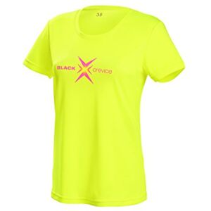 Svart andningsbar sport-T-shirt Crevice - T-shirt Svart andningsbar sport-T-shirt Crevice - T-shirt