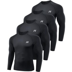 MEETWEE Kompressionströja herr, kort/långärmad funktionell skjorta herr, sportskjorta, träning, fitnessskjorta, andas, löparskjorta, undertröja för löpning, jogging, sport, gym MEETWEE Kompressionströja herr, kort/långärmad funktionell skjorta herr, sportskjorta, träning, fitnessskjorta, andas, löparskjorta, undertröja för löpning, jogging, sport, gym