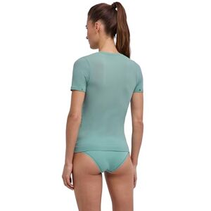 FALKE dam Baslager Ovandel Ultralight Cool Round Neck W S/s Ts funktionellt garn snabbtorkande 1 del, Grön Malachite 7527, M FALKE dam Baslager Ovandel Ultralight Cool Round Neck W S/s Ts funktionellt garn snabbtorkande 1 del, Grön Malachite 7527, M