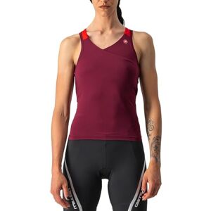CASTELLI 4522062-421 Solaris TOP sweatshirt dam bordeaux/röd XL CASTELLI 4522062-421 Solaris TOP sweatshirt dam bordeaux/röd XL