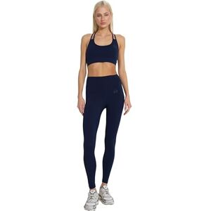 Carlheim Women's active wear leggings zipper pocket, Navy, Small Carlheim Women's active wear leggings zipper pocket, Navy, Small