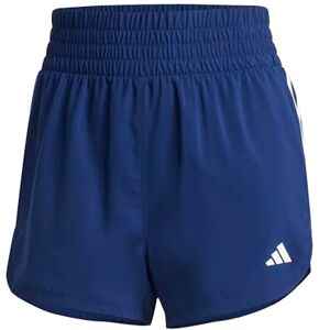 adidas Kvinnor Pacer Training 3-Stripes Woven High-Rise Shorts, dark blue/white, M 3 inch adidas Kvinnor Pacer Training 3-Stripes Woven High-Rise Shorts, dark blue/white, M 3 inch