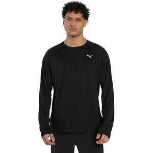 PUMA herr M RUN VELOCITY LÅNGÄRMAD (POLY) B T-shirt, svart, XL PUMA herr M RUN VELOCITY LÅNGÄRMAD (POLY) B T-shirt, svart, XL