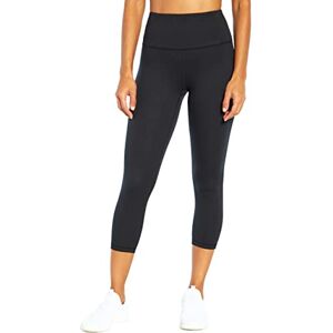 Balance Collection Womens Contender Luxe High Rise Capri Leggings, Black, Large Balance Collection Womens Contender Luxe High Rise Capri Leggings, Black, Large