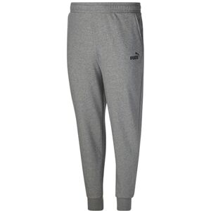 PUMA Mäns Essentials Logo Fleece Träningsbyxor, Mörkgrå Heather, Medium PUMA Mäns Essentials Logo Fleece Träningsbyxor, Mörkgrå Heather, Medium