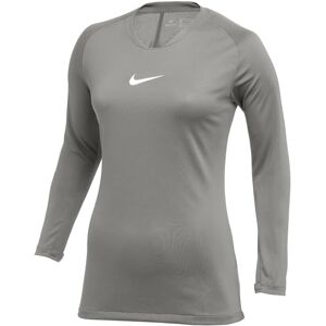 NIKE Soccer Jersey W Nk Df Park 1Stlyr JSY Ls, Pewter grå/vit, AV2610-057, XL NIKE Soccer Jersey W Nk Df Park 1Stlyr JSY Ls, Pewter grå/vit, AV2610-057, XL