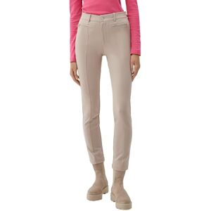 s.Oliver Damskinny: Leggings med fotögla, BRUN, 38W x 30L s.Oliver Damskinny: Leggings med fotögla, BRUN, 38W x 30L