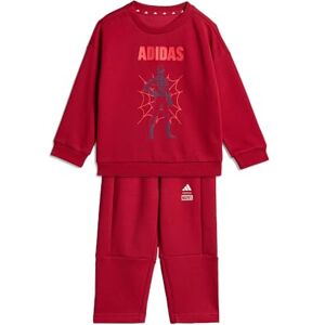 adidas Uniseks niemowleta MARVEL SPIDER-MAN JOGGER, active maroon/off white, 12-18 Months adidas Uniseks niemowleta MARVEL SPIDER-MAN JOGGER, active maroon/off white, 12-18 Months