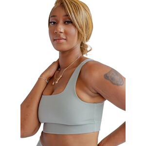Girlfriend Collective Tommy Sports Bra, Women’s Sports Bra Cropped, Square Neck, Without padding and underwire, Perfect for Boxing, Running, Training, Sizes XXS-6XL Girlfriend Collective Tommy Sports Bra, Women’s Sports Bra Cropped, Square Neck, Without padding and underwire, Perfect for Boxing, Running, Training, Sizes XXS-6XL