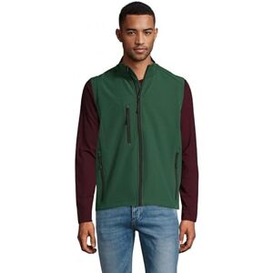 SOL'S Sols Rallye softshelljacka, flaskgrön (Verde Botella), XL SOL'S Sols Rallye softshelljacka, flaskgrön (Verde Botella), XL