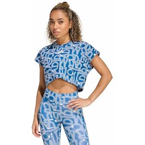 adidas Kobiety x FARM RIO TRAINING TANK TOP, dark marine/talc/white, XS adidas Kobiety x FARM RIO TRAINING TANK TOP, dark marine/talc/white, XS