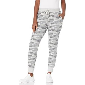 Amazon Essentials fleece joggingbyxor för kvinnor (finns i plusstorlek), ljusgrå kamouflage, XX-Large Amazon Essentials fleece joggingbyxor för kvinnor (finns i plusstorlek), ljusgrå kamouflage, XX-Large