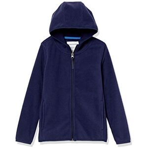 Amazon Essentials pojkar Polar Fleece Full Zip Jacka med huva, Marinblå, Small, Marinblått Xsp, 6-7 år Amazon Essentials pojkar Polar Fleece Full Zip Jacka med huva, Marinblå, Small, Marinblått Xsp, 6-7 år