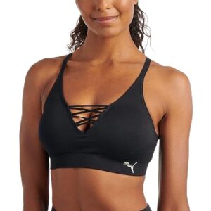 PUMA BH för kvinnor sport, ogenomskinlig, Metallisk, M PUMA BH för kvinnor sport, ogenomskinlig, Metallisk, M