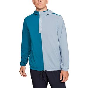 Under Armour Baseline vävd jacka värmande topp Teal Vibe/Harbor Blue/Pitch Gray (417) L Under Armour Baseline vävd jacka värmande topp Teal Vibe/Harbor Blue/Pitch Gray (417) L