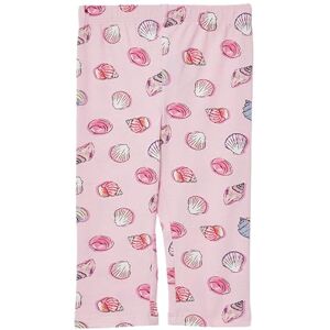 s.Oliver Capri-leggings av bomullsblandning med heltäckande tryck, Mjuk rosa, 128 s.Oliver Capri-leggings av bomullsblandning med heltäckande tryck, Mjuk rosa, 128