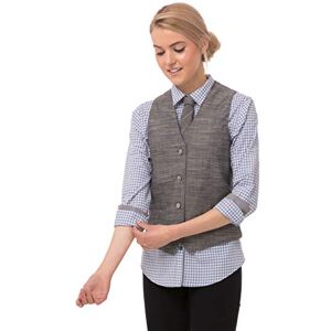 Chef Works kvinnors VNN01WGRYM väst, grå, medium Chef Works kvinnors VNN01WGRYM väst, grå, medium
