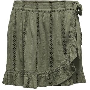 ONLY Dam Onlliana Frill Skort Ptm, Kalamata, XS ONLY Dam Onlliana Frill Skort Ptm, Kalamata, XS