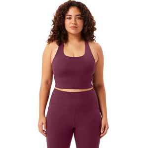 Girlfriend Collective Paloma Sport-BH - Plommon - Storlek L Girlfriend Collective Paloma Sport-BH - Plommon - Storlek L