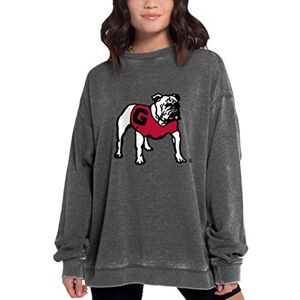 Chicka-D NCAA dam campus crew pullover Träkol M Chicka-D NCAA dam campus crew pullover Träkol M