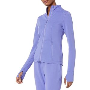 Amazon Essentials kvinnors aktiv tröja med dragkedja, lila, XX-Large Amazon Essentials kvinnors aktiv tröja med dragkedja, lila, XX-Large