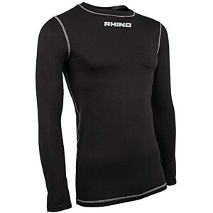 Rhino UnisexYouth Tagless Baselayer, svart, 9/10 år Rhino UnisexYouth Tagless Baselayer, svart, 9/10 år