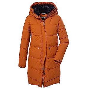 Killtec dam quiltad parka/parkas i dunlook med huva KOW 16 WMN QLTD PRK, mörk curry, 46, 39697-000 Killtec dam quiltad parka/parkas i dunlook med huva KOW 16 WMN QLTD PRK, mörk curry, 46, 39697-000