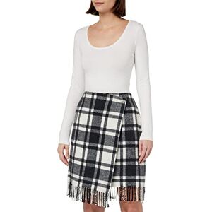 Naf Naf Kjol dam, Blå/Ecru grå, 40 Naf Naf Kjol dam, Blå/Ecru grå, 40