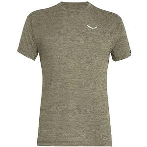 Salewa Puez Melange Dry T-shirt herr, mörk olivmelange, XL, Mörk olivmelange, XL Salewa Puez Melange Dry T-shirt herr, mörk olivmelange, XL, Mörk olivmelange, XL