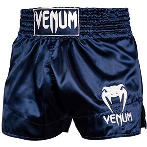 Venum XXL Muay Thai Shorts Marinblå Vit - Shorts Venum XXL Muay Thai Shorts Marinblå Vit - Shorts