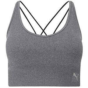 PUMA Dam speglad sömlös sportbehå speglad sömlös sportbehå, Medium ljung grå, L PUMA Dam speglad sömlös sportbehå speglad sömlös sportbehå, Medium ljung grå, L