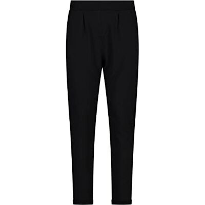 CMP Svart Stretch Fleece Långa Byxor För Kvinnor, 44 CMP Svart Stretch Fleece Långa Byxor För Kvinnor, 44