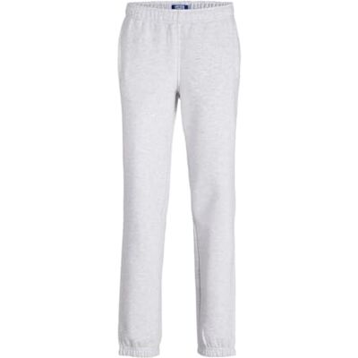 JACK & JONES Jpstkane Urban Edge Sweat Pants Sn Jnr, Vit melange, 140 JACK & JONES Jpstkane Urban Edge Sweat Pants Sn Jnr, Vit melange, 140