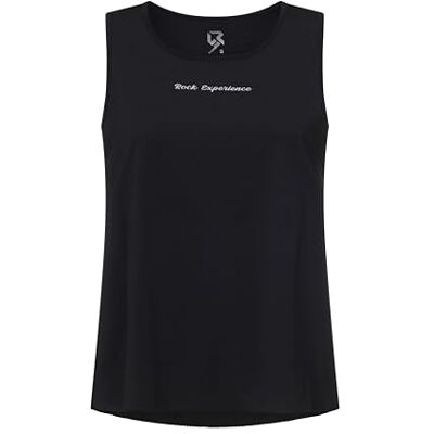 Rock Experience Wonderwall Woman Tank Trail Running Tank, Svart, S Rock Experience Wonderwall Woman Tank Trail Running Tank, Svart, S