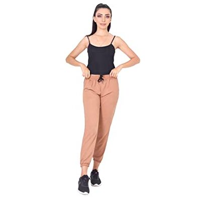 Bonateks Dam DEBLMCPNTS100086 Byxor Sweatpants, Beige, XL Bonateks Dam DEBLMCPNTS100086 Byxor Sweatpants, Beige, XL