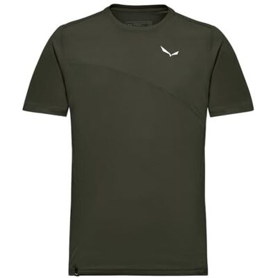 Salewa PUEZ Sporty Dry M T-shirt, L, mörk oliv Salewa PUEZ Sporty Dry M T-shirt, L, mörk oliv