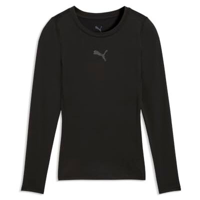 PUMA teamLIGA26 Baselayer Tee LS Jr, 128, Svart PUMA teamLIGA26 Baselayer Tee LS Jr, 128, Svart