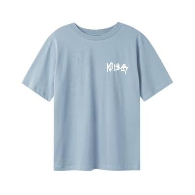 Lmtd Nlmlucky Ss L Top, Blå dimma, 170-176 Lmtd Nlmlucky Ss L Top, Blå dimma, 170-176