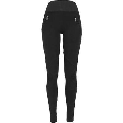 Urban Classics Damleggings interlock hög midja sport Svart svart (schwarz) M Urban Classics Damleggings interlock hög midja sport Svart svart (schwarz) M
