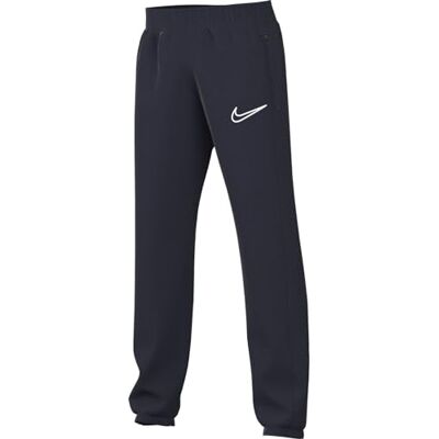 NIKE Stora barnvävda fotbollsbyxor Y Nk Df Acd23 TRK byxa Wp, obsidian/obsidian/vit, DR1734-451, L NIKE Stora barnvävda fotbollsbyxor Y Nk Df Acd23 TRK byxa Wp, obsidian/obsidian/vit, DR1734-451, L