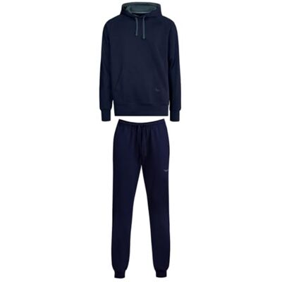 Trigema Herr 6799058 fritidsoverall, marinblå, 3XL, marinblå, 3XL Trigema Herr 6799058 fritidsoverall, marinblå, 3XL, marinblå, 3XL