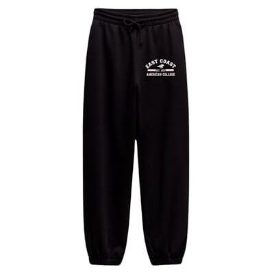 AMERICAN COLLEGE USA Chinos joggingbyxor sport varma kläder blandade män och kvinnor casual modell ACJOGW2 svart XL, svart, XL AMERICAN COLLEGE USA Chinos joggingbyxor sport varma kläder blandade män och kvinnor casual modell ACJOGW2 svart XL, svart, XL