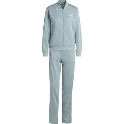 adidas Kobiety ESSENTIALS 3-STRIPES TRACKSUIT, Wonder Sage, XS adidas Kobiety ESSENTIALS 3-STRIPES TRACKSUIT, Wonder Sage, XS
