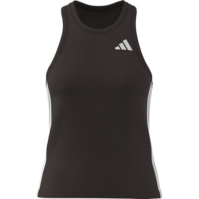 adidas Kobiety Train Essentials 3-Stripes Workout Tank, Aurora Coffee/white, XS adidas Kobiety Train Essentials 3-Stripes Workout Tank, Aurora Coffee/white, XS